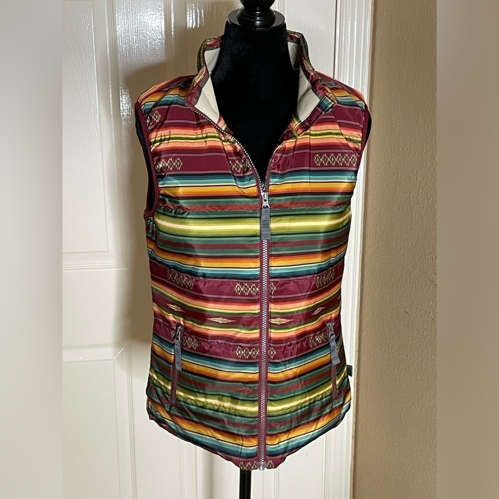 NWOT STS Ranchwear Women’s “The Sealy” Vest Aztec Print SZ S